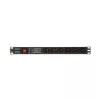 DELTA PD-6/R-SPD-3L 6-fach Steckdosenleiste mit Überspannungsschutz, 2-poliger Schalter, 1,5 m Kabel, Typ E Steckdosen, 2300 W, Schwarz