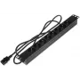 DELTA PD-8/R/IEC-N 8-fach 1U Rackmount PDU, IEC C13, 10A, 250V, Schwarz