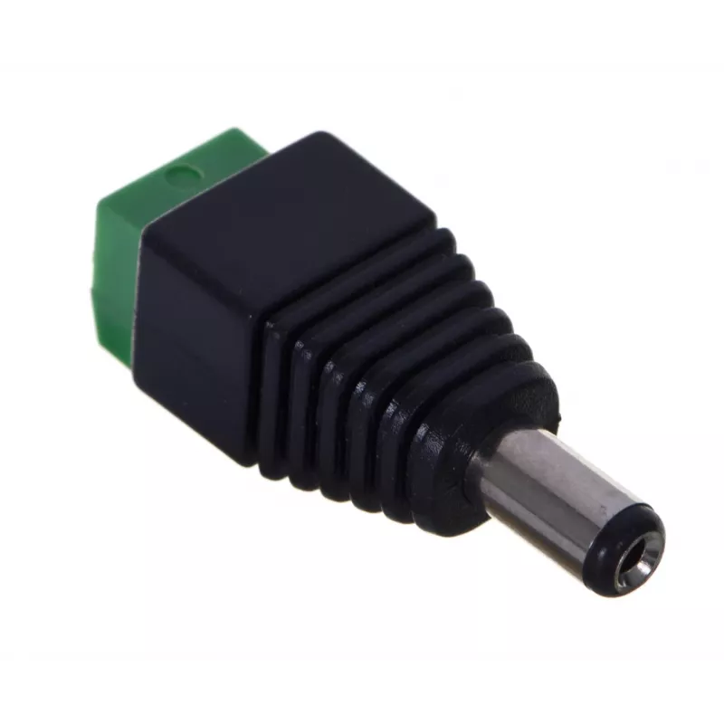 DELTA S-55 DC-Netzstecker 5,5x2,1 mm Schraubklemmen-Steckverbinder