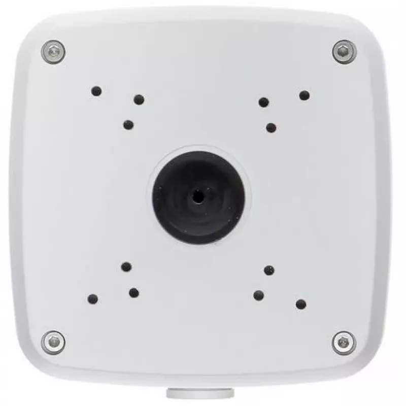 DELTA STG-PFA121 Anschlussdose Wandhalterung für Dahua Dome-Kameras, Weiß, IP66, Aluminium