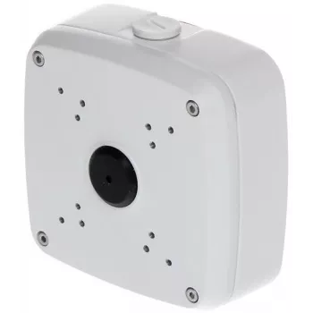 DELTA STG-PFA121 Anschlussdose Wandhalterung für Dahua Dome-Kameras, Weiß, IP66, Aluminium