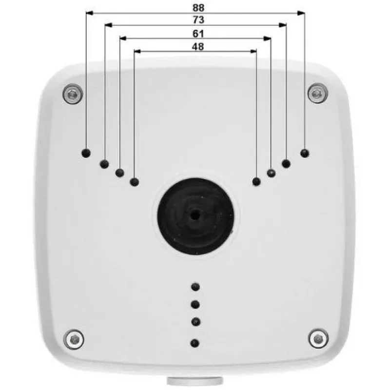 DELTA STG-PFA122 Wand-/Deckenhalterung für Kameras - IP66 - Weiß