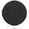 DELTA STG-PFA130-E Anschlussdose für Dahua Dome-Kameras, Wand-/Deckenmontage, Aluminium, Schwarz STG-PFA130-E(BLACK)