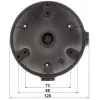 DELTA STG-PFA137 Schwarze Mast-Halterung für Dahua Dome-Kameras (80-150 mm Masten, Aluminium)