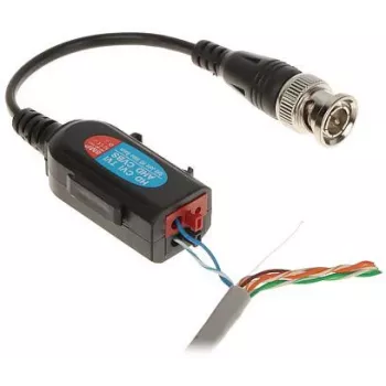 DELTA TR-1D-HD*P2 Passives HD-Video-Balun-Paar für HD-CVI/TVI/AHD/CVBS über UTP Cat5e/6, BNC auf Terminal, bis 400 m