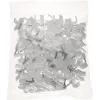 DELTA TRZ-7/100 Kabelklemme Weiß 100 Stück - 7 mm runder Nagel-Kabelhalter aus Polyethylen für die Kabelführung in Innenräumen