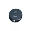 Denver DM-24 tragbarer CD-Player mit Kopfhörern, Schwarz