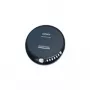 Denver DM-24 tragbarer CD-Player mit Kopfhörern, Schwarz