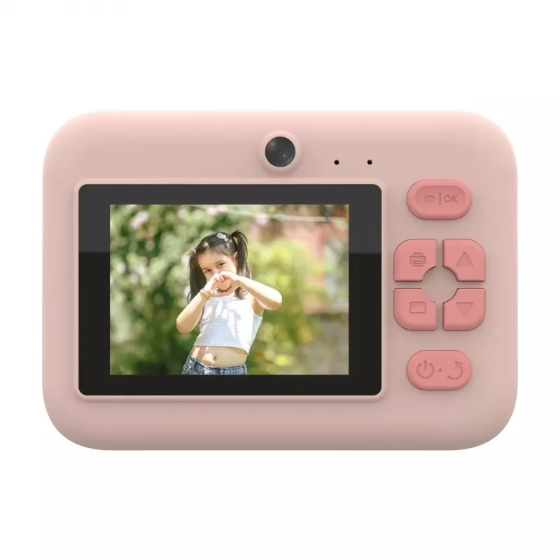 Denver KPC-1374BTRO Kinder-Digitalkamera mit Bluetooth, Pink