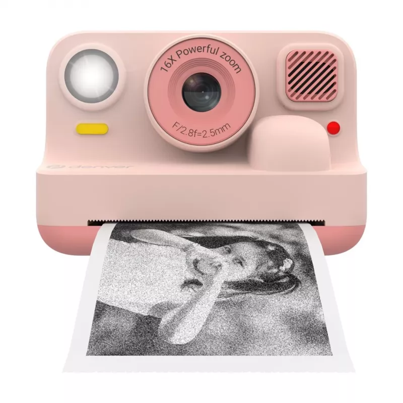 Denver KPC-1374BTRO Kinder-Digitalkamera mit Bluetooth, Pink