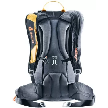 Deuter Alproof Lite 20 SL Lawinen-Airbag-Rucksack + Wash Center I Kulturbeutel Bundle - Cinnamon/Schwarz & Raisin/Caspia
