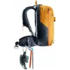 Deuter Alproof Lite 20 SL Lawinen-Airbag-Rucksack + Wash Center I Kulturbeutel Bundle - Cinnamon/Schwarz & Raisin/Caspia