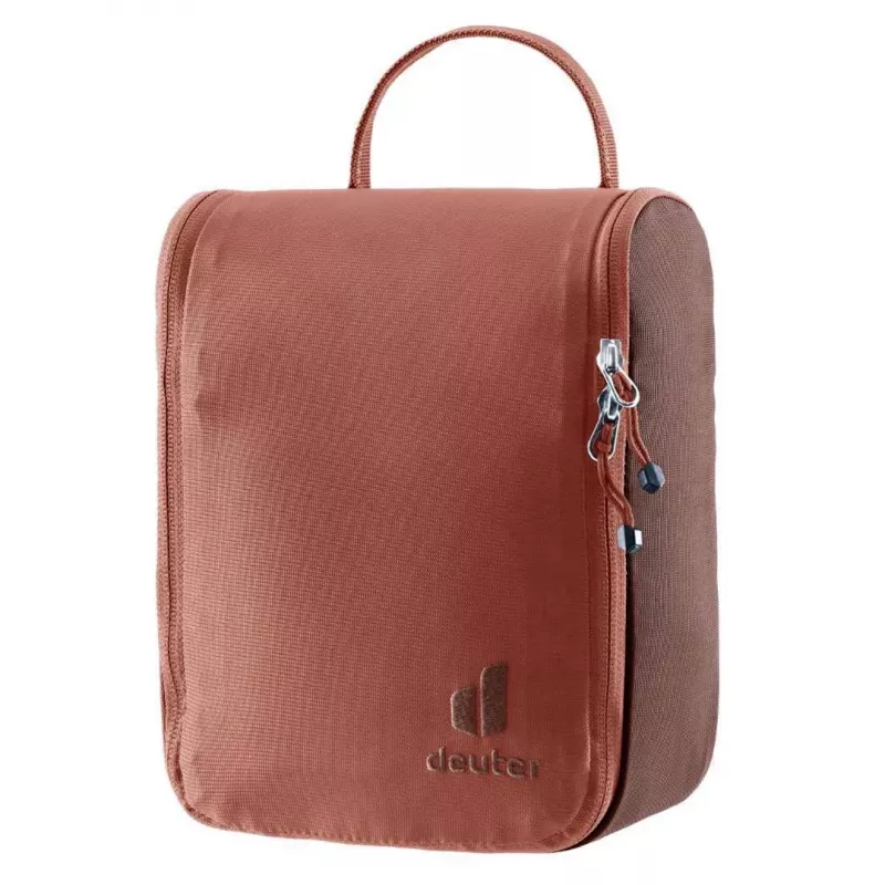 Deuter Alproof Lite 20 SL Lawinen-Airbag-Rucksack + Wash Center I Kulturbeutel Bundle - Cinnamon/Schwarz & Raisin/Caspia