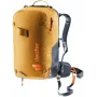 Deuter Alproof Lite 20 SL Lawinen-Airbag-Rucksack + Wash Center I Kulturbeutel Bundle - Cinnamon/Schwarz & Raisin/Caspia
