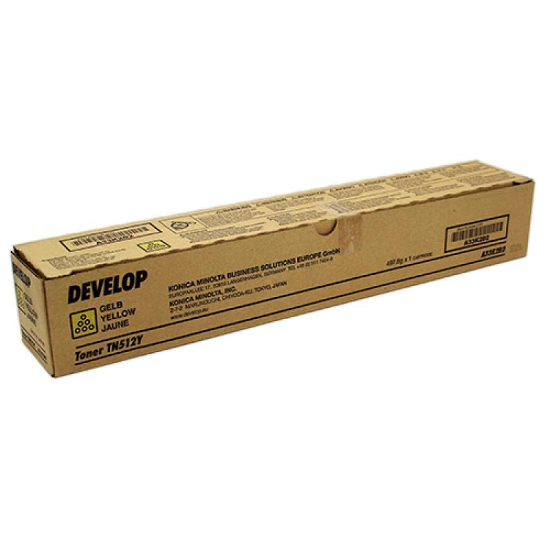 Develop TN-512 Gelber Laser-Tonerkartusche (A33K2D2) - Original OEM