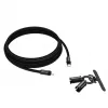 Devia 2-in-1 USB-C auf Lightning Kabel Lanyard 1,2m 27W Schwarz