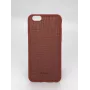 Devia Apple iPhone 6/6s Jelly Slim Leather Case Braun
