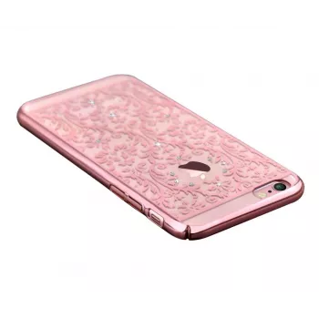 Devia Apple iPhone 7 Baroque mit Swarovski Rose Gold Rückseite