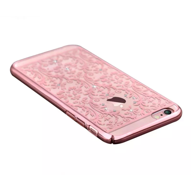 Devia Apple iPhone 7 Baroque mit Swarovski Rose Gold Rückseite