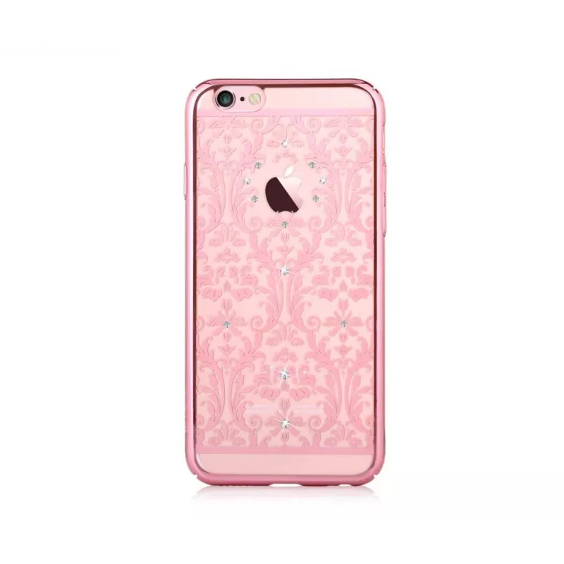 Devia Apple iPhone 7 Baroque mit Swarovski Rose Gold Rückseite