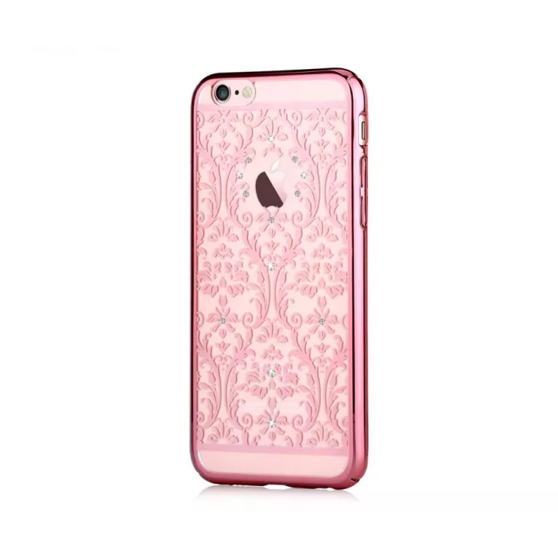 Devia Apple iPhone 7 Baroque mit Swarovski Rose Gold Rückseite