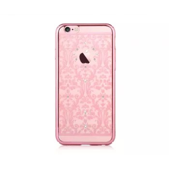 Devia Apple iPhone 7 Plus Baroque mit Swarovski Roségold Schutzhülle
