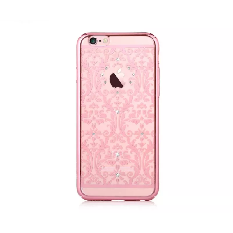 Devia Apple iPhone 7 Plus Baroque mit Swarovski Roségold Schutzhülle