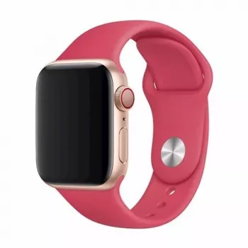 Devia Apple Watch 44mm / 42mm Armband Deluxe Sport Rot