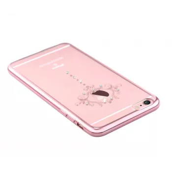 DEVIA Crystal Iris Soft Case für Apple iPhone 7 - Rose Gold