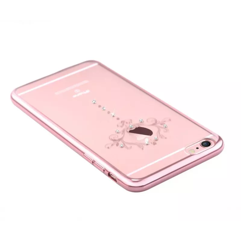 DEVIA Crystal Iris Soft Case für Apple iPhone 7 - Rose Gold