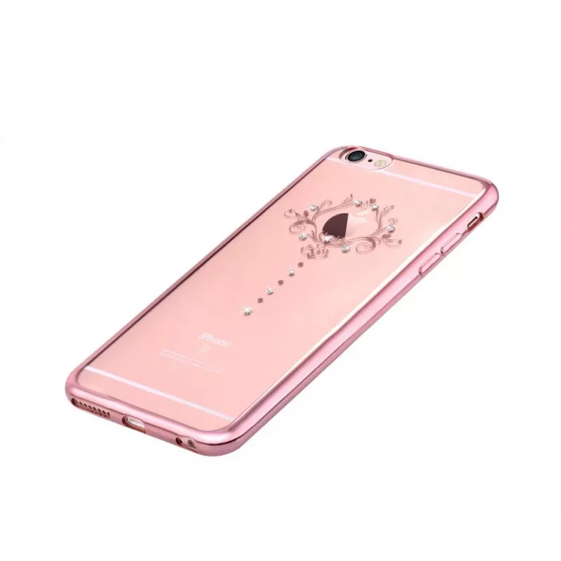 DEVIA Crystal Iris Soft Case für Apple iPhone 7 - Rose Gold