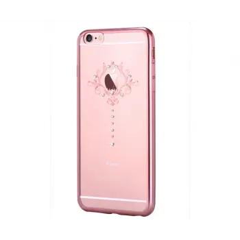 DEVIA Crystal Iris Soft Case für Apple iPhone 7 - Rose Gold