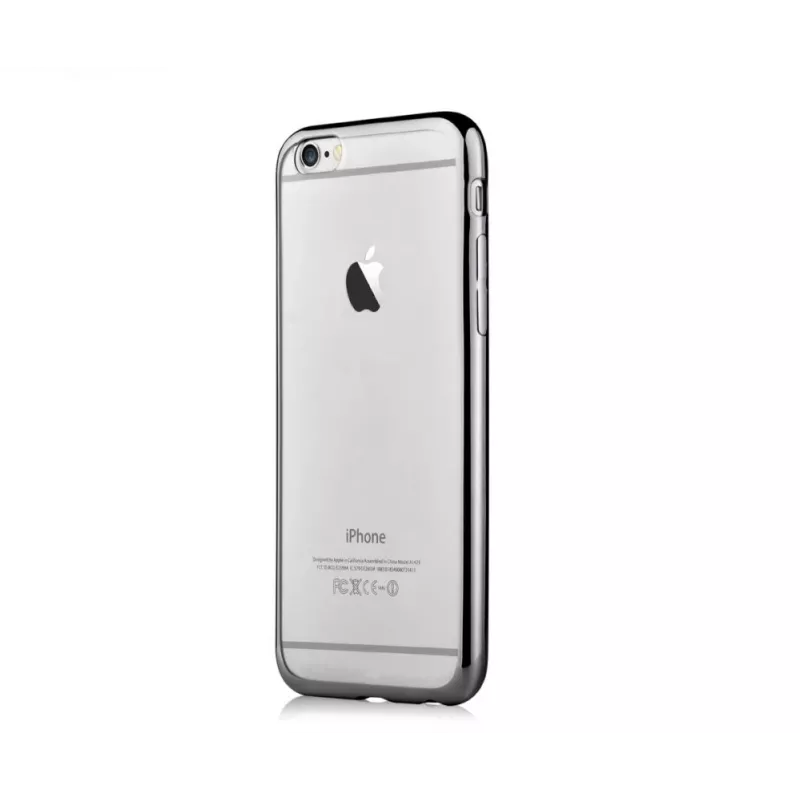 Devia Glitter Soft Case für Apple iPhone 7 / iPhone 8 / iPhone SE (2020) / iPhone SE (2022) - Silber