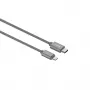 Devia Gracious USB-C auf Lightning Kabel 1m Grau