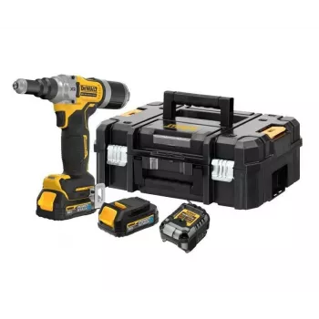 DEWALT 18V Akku-Nietpistole DCF414E2GT 20kN 30mm 2x1,7Ah POWERSTACK TSTAK