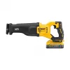 DEWALT 18V XR Bürstenlose Säbelsäge mit 2x5Ah PowerStack Akkus und TSTAK-Koffer