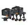 DEWALT 18V XR Akku-Kombi-Set: Schlagbohrschrauber, Schlagschrauber, Winkelschleifer, Kreissäge, Arbeitsleuchte, 3x5.0Ah Akkus
