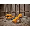 DEWALT BD-DCL183 LED-Taschenlampe 1300 Lumen, IPX4 spritzwassergeschützt, Flugzeugaluminium, Schwarz