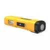DEWALT BD-DCL183 LED-Taschenlampe 1300 Lumen, IPX4 spritzwassergeschützt, Flugzeugaluminium, Schwarz