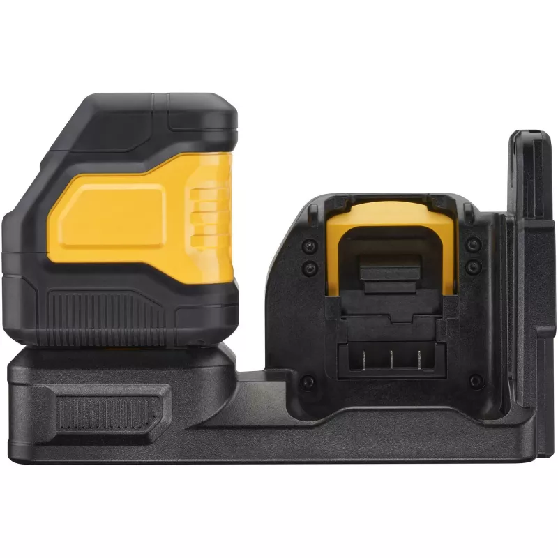 DEWALT Kreuzlinienlaser DCE088NG18, 12/18V (Schwarz/Gelb, ohne Akku und Ladegerät, grüne Laserlinien, T STAK Box)