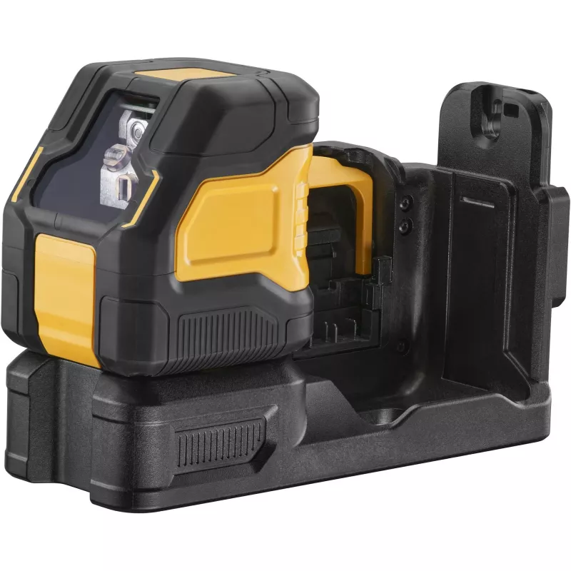 DEWALT Kreuzlinienlaser DCE088NG18, 12/18V (Schwarz/Gelb, ohne Akku und Ladegerät, grüne Laserlinien, T STAK Box)