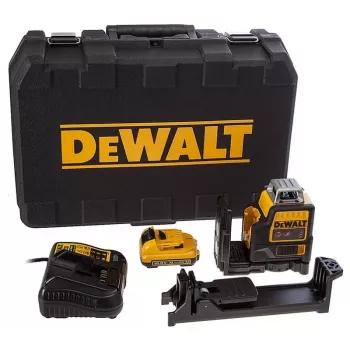 DEWALT DCE0811D1R-QW XR Li-Ion Laser Level 10,8V 2,0Ah Schwarz, Gelb