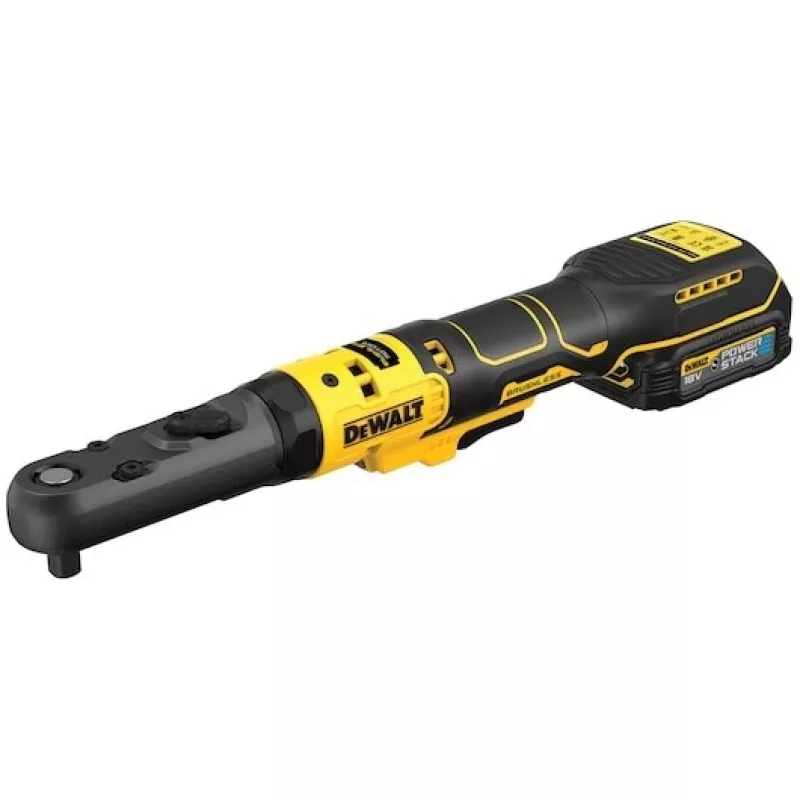 DEWALT DCF510E2G-QW 12V XR Bürstenloser Offener Kopf Ratschenschlüssel-Set mit 2x2.0Ah Akkus, TSTAK-Koffer