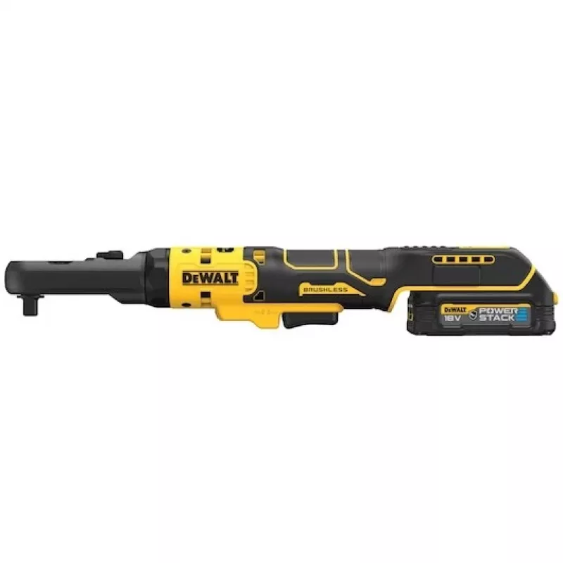 DEWALT DCF510E2G-QW 12V XR Bürstenloser Offener Kopf Ratschenschlüssel-Set mit 2x2.0Ah Akkus, TSTAK-Koffer