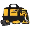 DEWALT DCF620D2-QW 18V Akku-Bürstenloser Akku-Schlagschrauber/Akku-Bohrschrauber 4400 RPM 2 x 2,0Ah Li-Ion Akkus, Ladegerät & TSTAK II Kitbox, Schwarz/Gelb