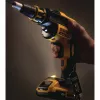 DEWALT DCF620D2-QW 18V Akku-Bürstenloser Akku-Schlagschrauber/Akku-Bohrschrauber 4400 RPM 2 x 2,0Ah Li-Ion Akkus, Ladegerät & TSTAK II Kitbox, Schwarz/Gelb