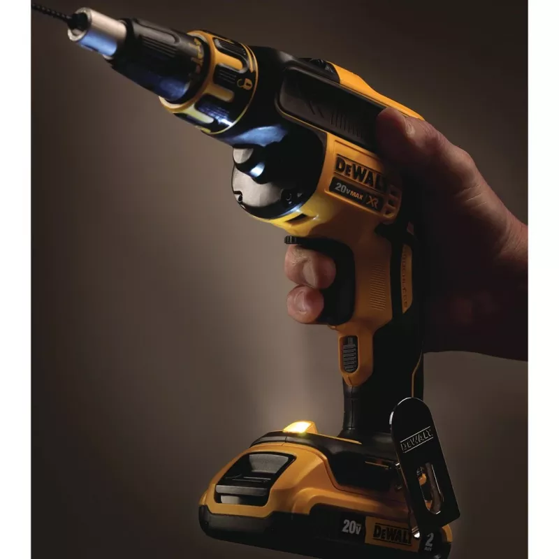 DEWALT DCF620D2-QW 18V Akku-Bürstenloser Akku-Schlagschrauber/Akku-Bohrschrauber 4400 RPM 2 x 2,0Ah Li-Ion Akkus, Ladegerät & TSTAK II Kitbox, Schwarz/Gelb