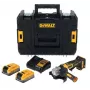 DEWALT DCG404S2T-QW 18V Akku-Winkelschleifer 125mm Bürstenlos 2x4,0Ah XR Li-Ion Akkus & Ladegerät TSTAK Koffer