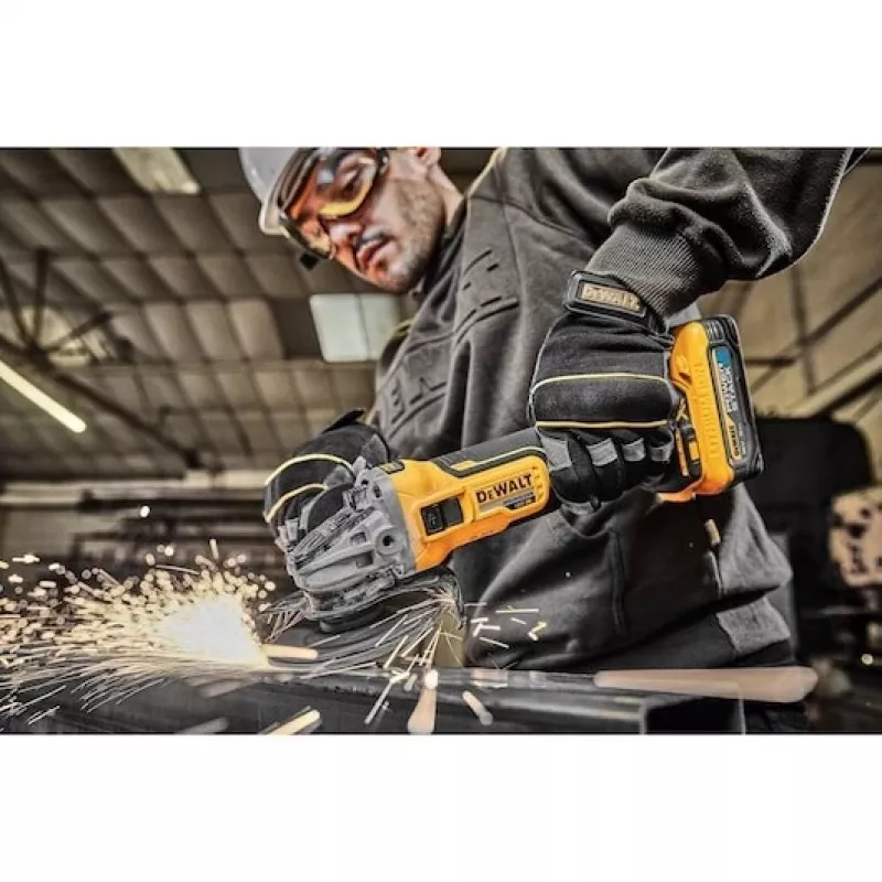 DeWALT DCG405H2T-QW Akku-Bodenpolierer/-Schleifer 18V 125mm 5,0Ah XR Li-Ion bürstenlos TSTAK II Kit