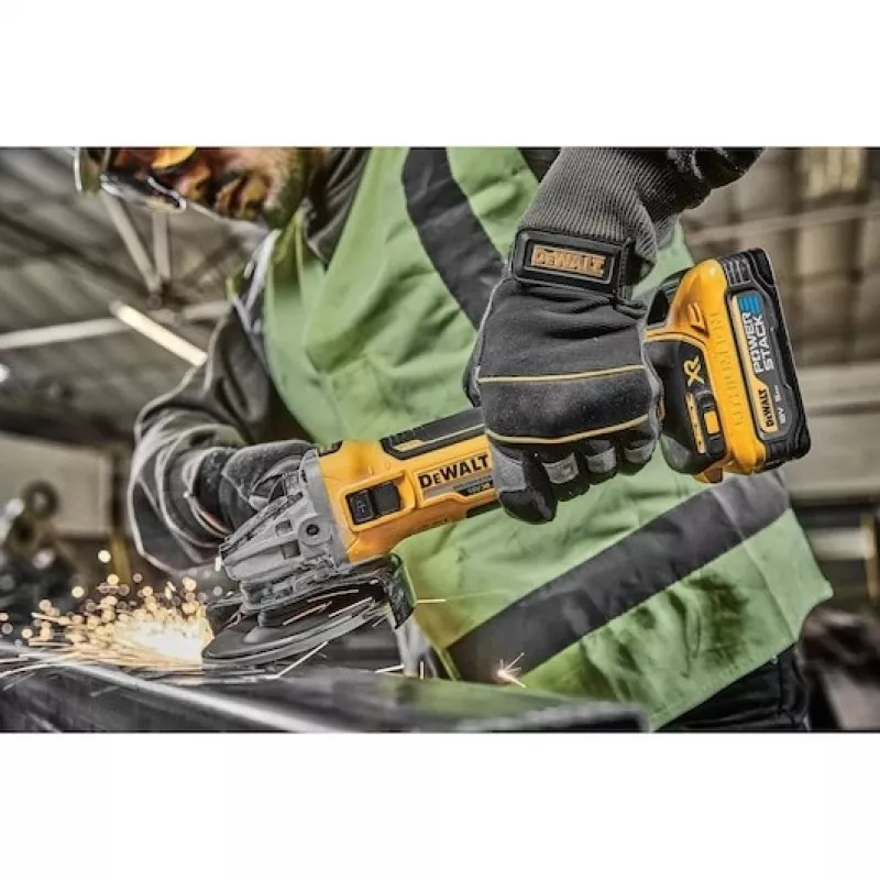 DeWALT DCG405H2T-QW Akku-Bodenpolierer/-Schleifer 18V 125mm 5,0Ah XR Li-Ion bürstenlos TSTAK II Kit
